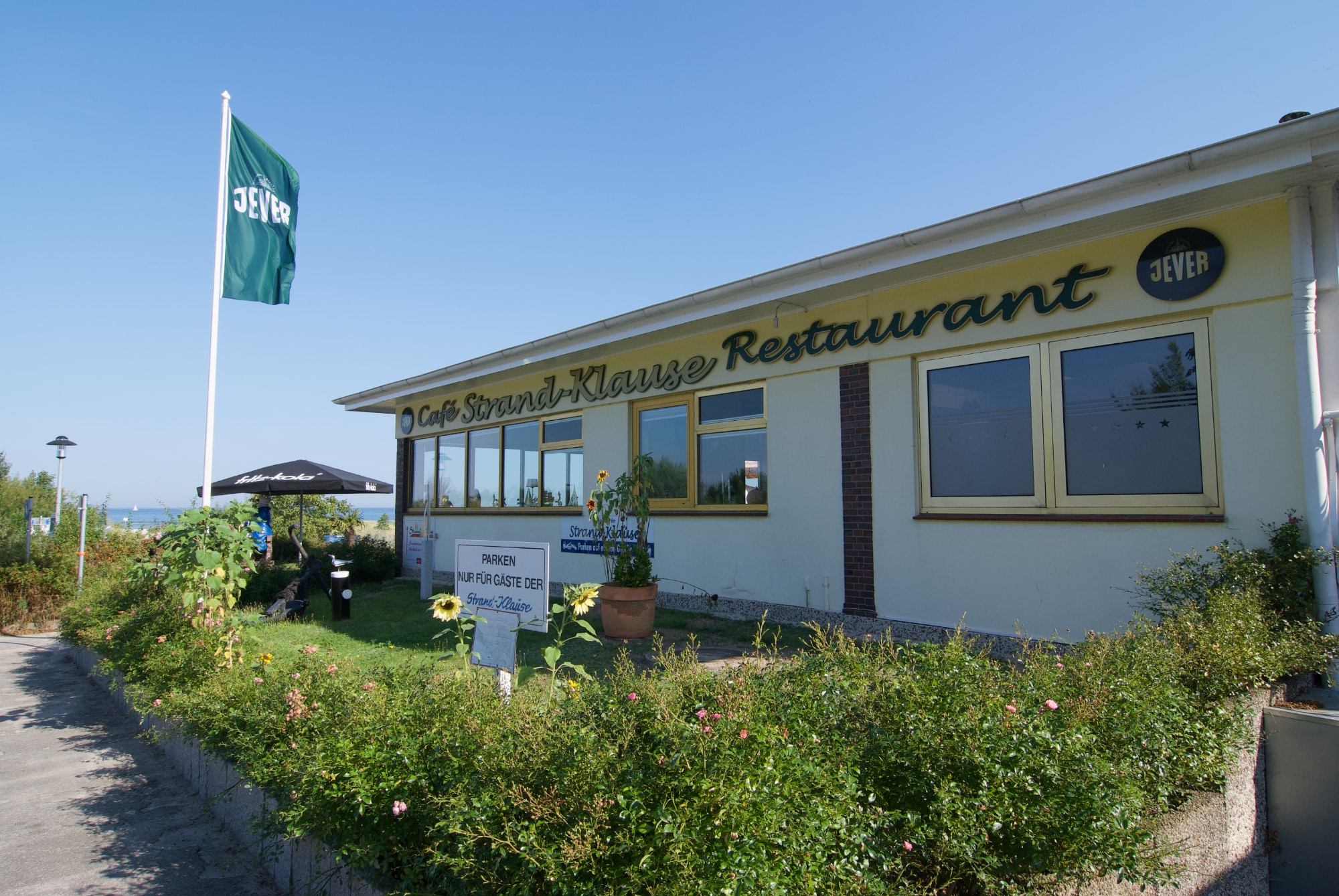 Strand-Klause Laboe - Außenansicht